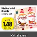 Allahindlus - Röstitud müsli Granola