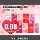 Piimašokolaad I Love You