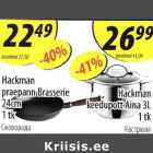 Allahindlus - Haskman praepann Brasserie 24 cm; Haskman keedupott Aina 3 L