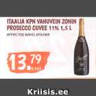 Alkohol - ITAALIA KPN VAHUVEIN ZONIN PROSECCO CUVEE