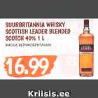 Allahindlus - SUURBRITANNIA WHISKY SCOTTISH LEADER BLENDED SCOTCH