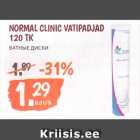 Allahindlus - NORMAL CLINIC VATIPADJAD 120 TK