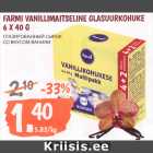 Allahindlus - FARMI VANLLIMAITSELINE GLASUURKOHUKE 6 X 40 G