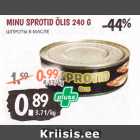 MINU SPROTID ÕLIS 240 G