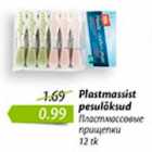 Allahindlus - Plastmassist pesulõksud 12 tk