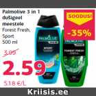 Allahindlus - Palmolive 3 in 1
dušigeel
meestele