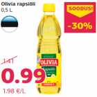 Olivia rapsiõli
0,5 L