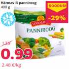 Härmavili panniroog
400 g