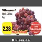 Allahindlus - Viinamari
Red Globe
kg