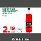 SIIDER FIZZ
STRAWBERRY