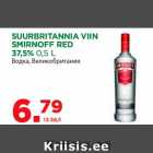 SUURBRITANNIA VIIN
SMIRNOFF RED