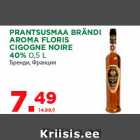 PRANTSUSMAA BRÄNDI
AROMA FLORIS
CIGOGNE NOIRE