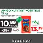 Allahindlus - AMIGO KUIVTOIT KOERTELE
15 kg