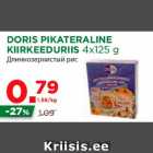 Allahindlus - DORIS PIKATERALINE
KIIRKEEDURIIS