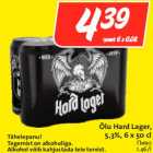 Allahindlus - Õlu Hard Lager