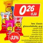 Allahindlus - Tere Classic
glasuurkohuke, 43 g