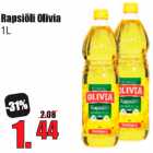 Rapsiõli Olivia
1 l