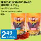 BRAVO KUIVATATUD MAIUS KOERTELE 100 G