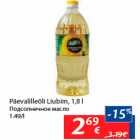 Päevalilleõli Liubim, 1,8 l