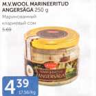 M.W.WOOL MARINEERITUD ANGERSÄGA 250 G