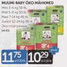 Mähkmed - MUUMI BABY ÖKO MÄHKMED