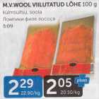 Allahindlus - M.V.WOOL VIILUTATUD LÕHE 100 G