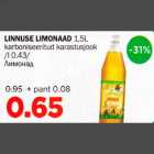 Allahindlus - LINNUSE LIMONAAD 1,5L karboniseeritud karastusjook