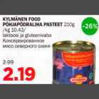 Allahindlus - KYLMÄNEN FOOD PÕHJAPÕDRALIHA PASTEET 210g laktoosi ja gluteenivaba