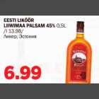 EESTI LIKÖÖR LIIWIMAA PALSAM 45% 0,5L