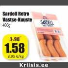 Allahindlus - Sardell Retro
Vastse-Kuuste
400g