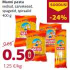 Allahindlus - Manni pasta