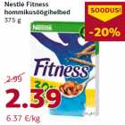 Allahindlus - Nestlé Fitness
hommikusöögihelbed
375 g