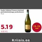 Allahindlus - Itaalia Vallotaj Prosecco kaitstud
päritolunimetusega poolvahuvein
75 cl