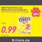 Allahindlus - M&M PIIMAŠOKOLAAD 
VÄRVILISES GLASUURIS 90 G