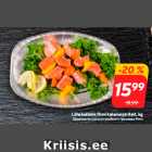 Магазин:Hüper Rimi,Скидка:Шашлык из лосося с рыбного прилавка Rimi