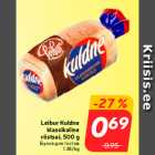 Allahindlus - Leibur Kuldne
klassikaline
röstsai, 500 g