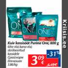 Allahindlus - Kuiv kassisööt Purina One, 800 g