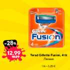 Allahindlus - Terad Gillette Fusion, 4 tk
