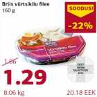 Allahindlus - Briis vürtsikilu filee 160 g