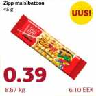 Allahindlus - Zipp maisibatoon 45 g