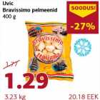 Allahindlus - Uvic Bravissimo pelmeenid 400 g