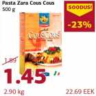 Allahindlus - Pasta Zara Cous Cous 500 g