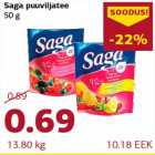 Allahindlus - Saga puuviljatee 50 g