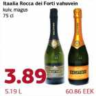 Allahindlus - Itaalia Rocca dei Forti vahuvein kuiv, magus 75 cl