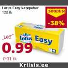 Allahindlus - Lotus Easy kätepaber
120 tk