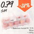 Balticovo munad M, 10 tk