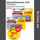 Patareid Panasonic, 10 tk