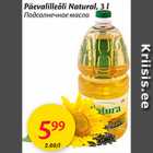 Allahindlus - Päevalilleõli Natural, 3 l