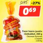 Allahindlus - Fazer kaera-juustu
röstkukkel, 260 g