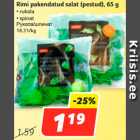 Allahindlus - Rimi pakendatud salat (pestud), 65 g